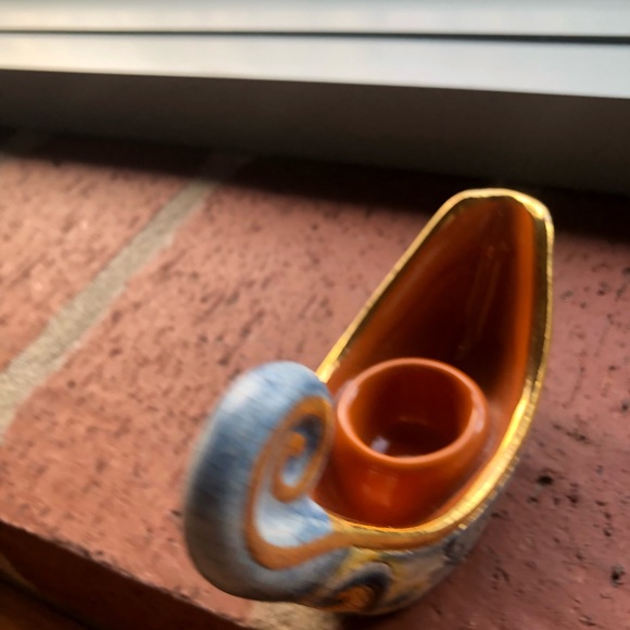 Limited Edition Veneto Flair Pottery Candle Holder - Picture 4 of 4